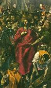 El Greco el espolio painting